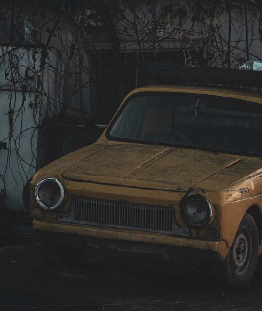 scrapping a car